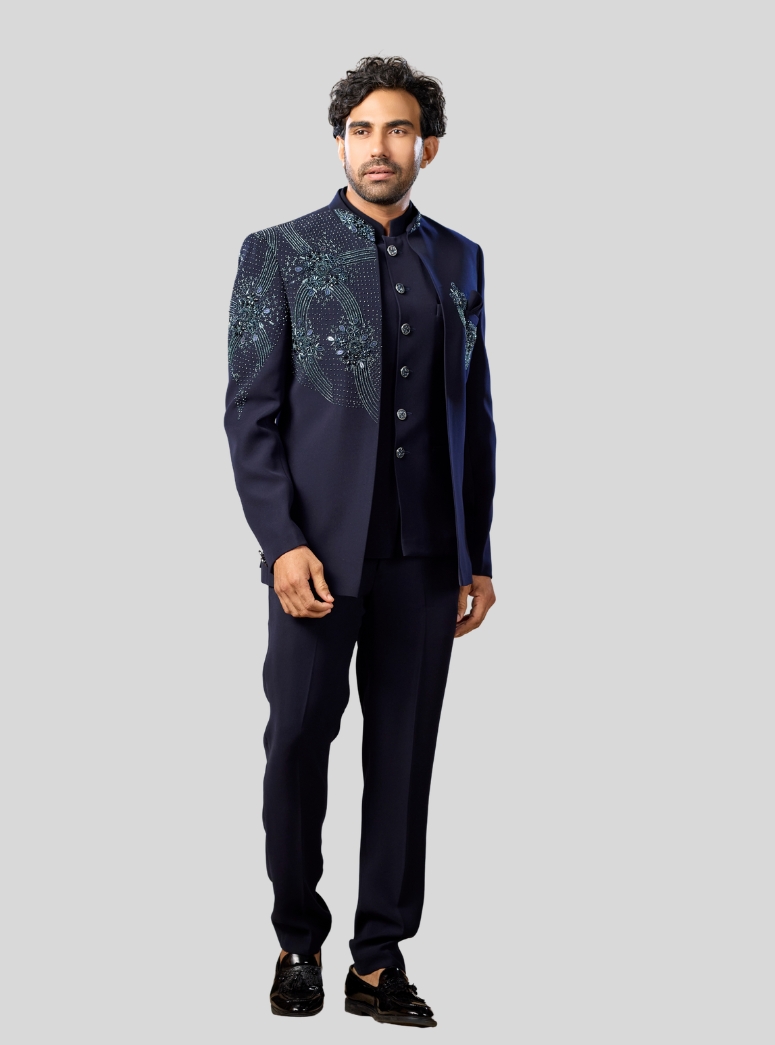 NAVY BLUE JODHPURI